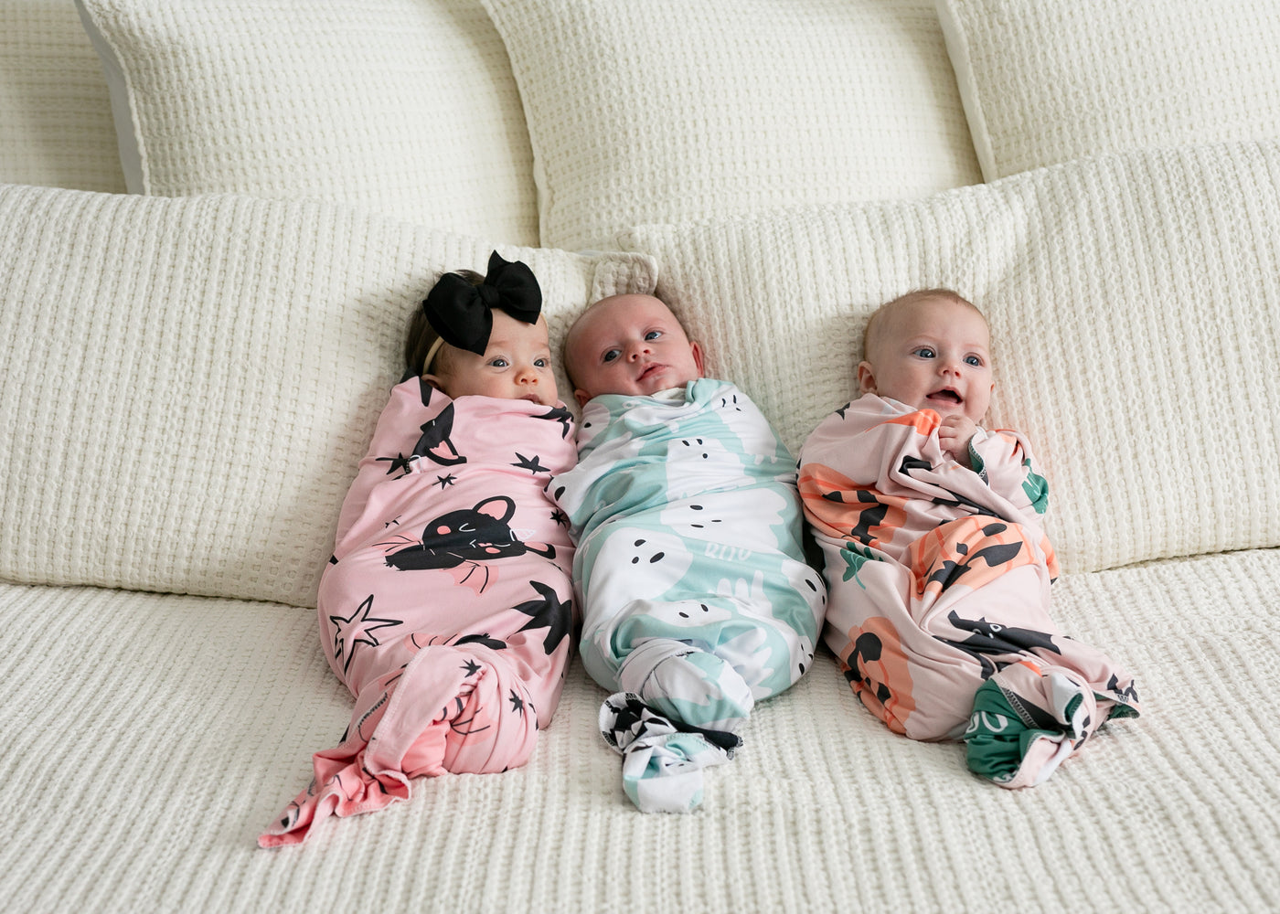 Spooky Ghost 2-Sided Swaddle