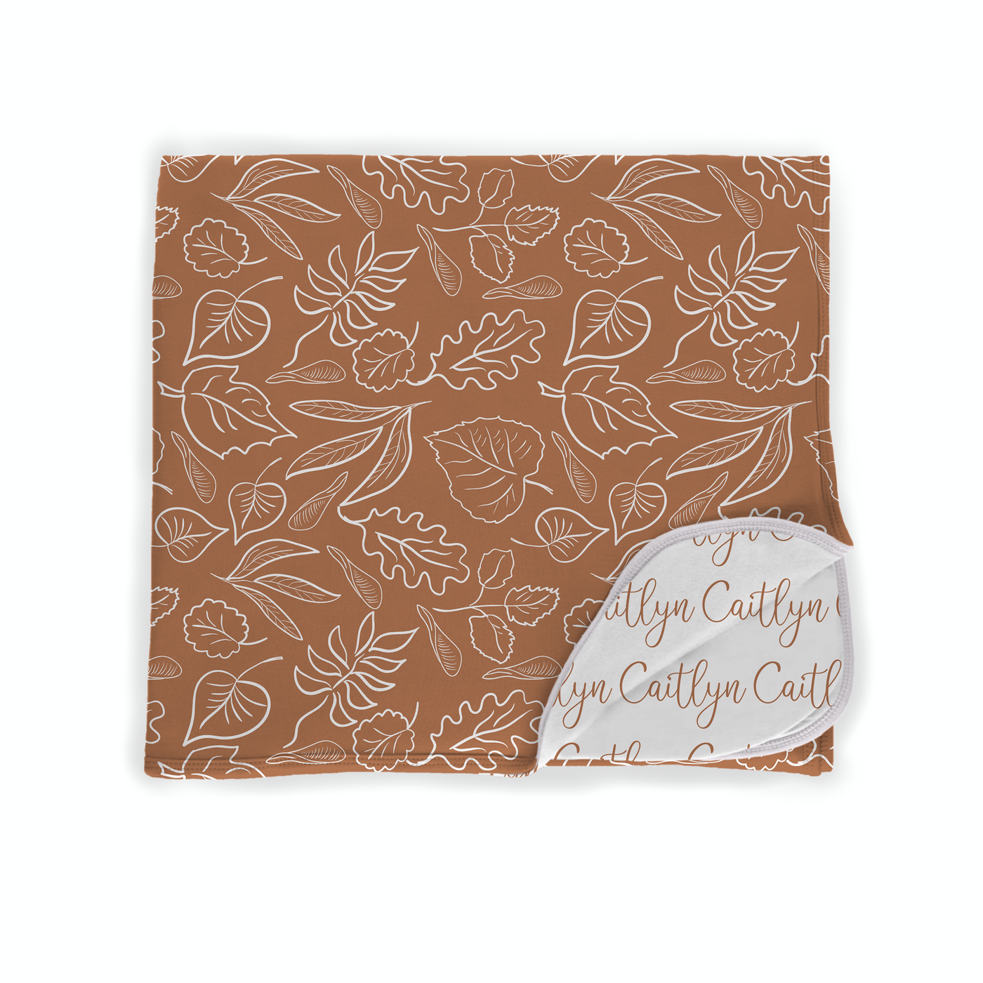 Fall Leaves 2-Sided Swaddle