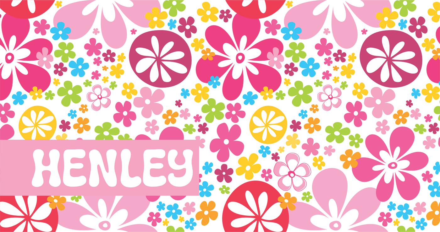Flower Power - Henley TOWEL