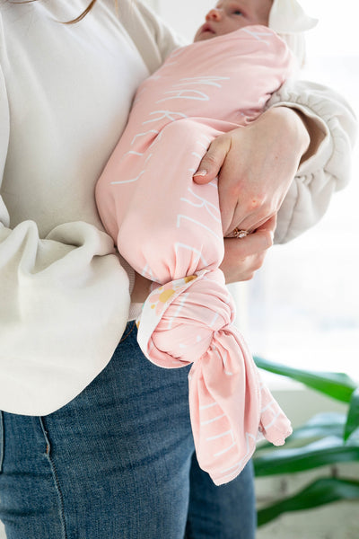 Spring Chicken 2-Sided Swaddle