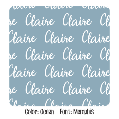 Spring Personalized Name Blankets (Toddler/Baby)