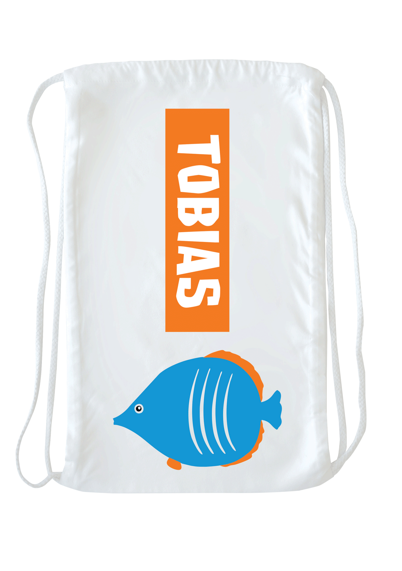 Blue Fish Bag
