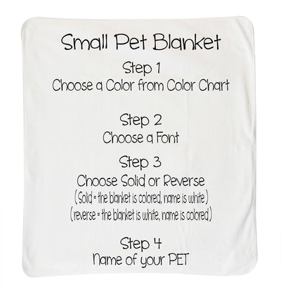 Build Your Own Small Pet Blanket