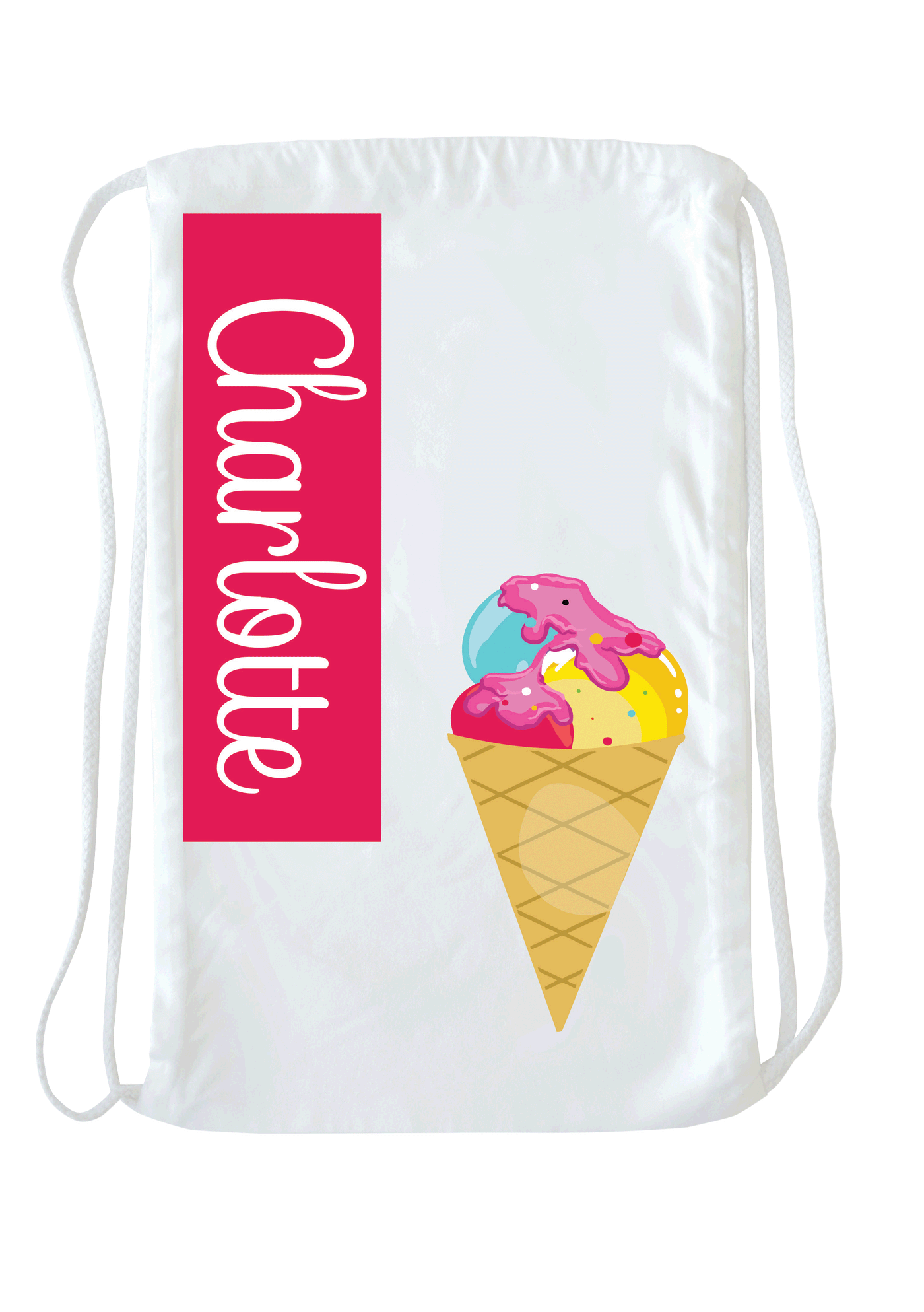 Ice Cream Cone Bag
