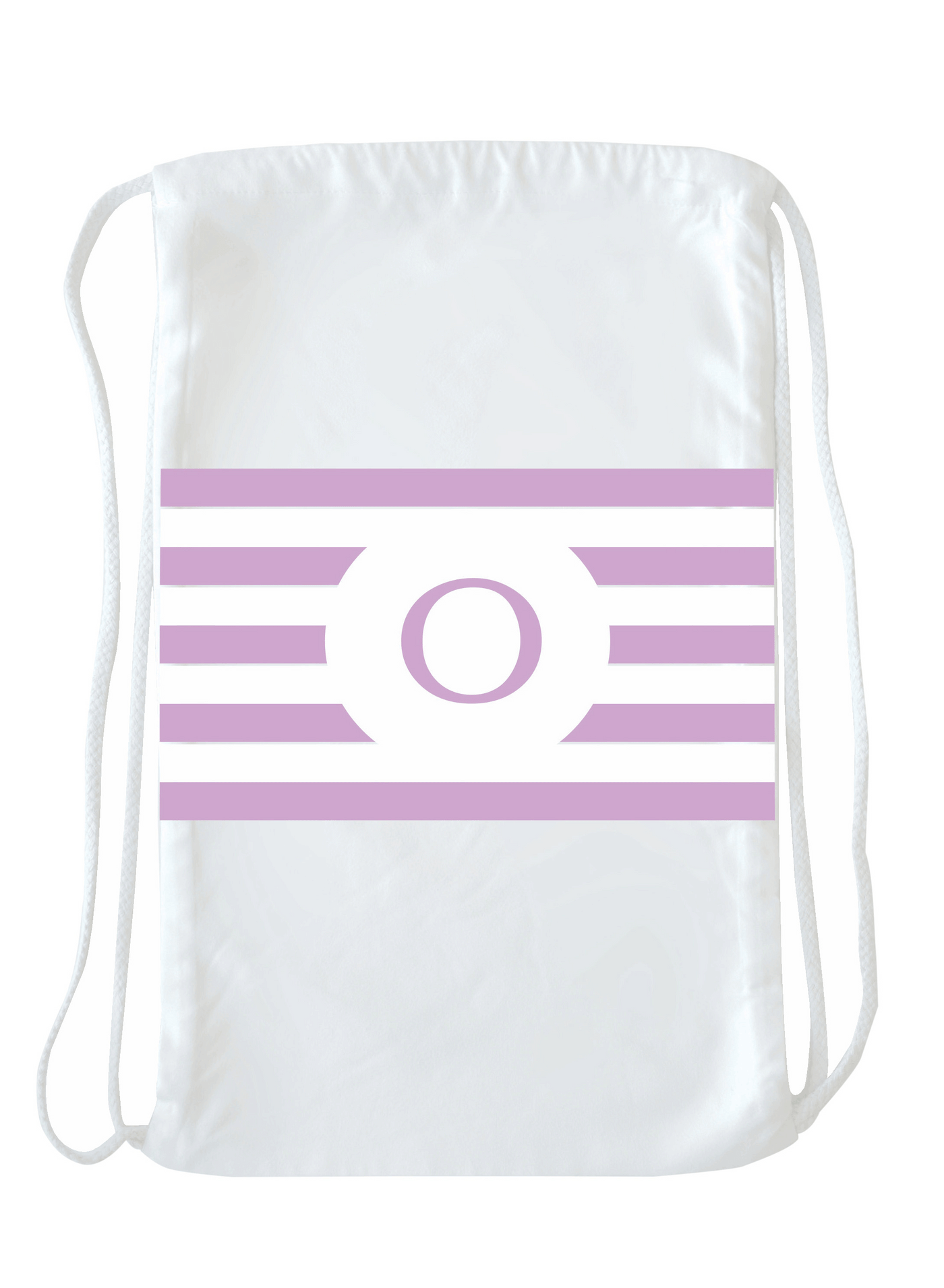 Light Purple Stripe Bag