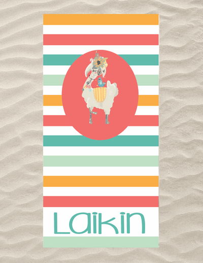 Llama Beach Towels - Multiple Options!