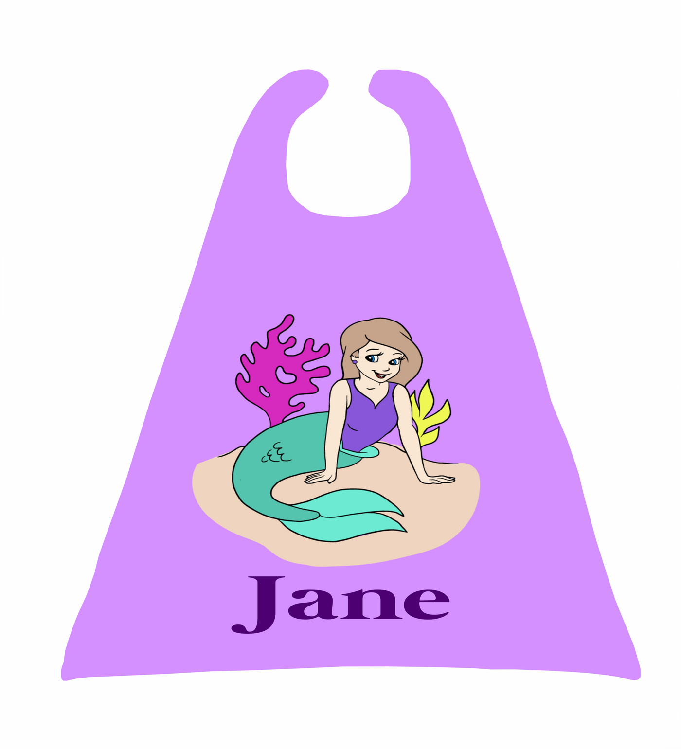 Reversible Mermaid on Purple