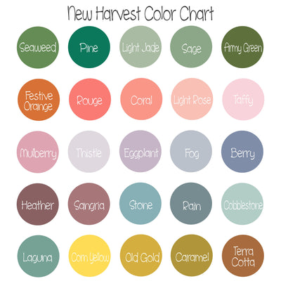 Harvest Colors Build Your Own Baby or Toddler Blanket