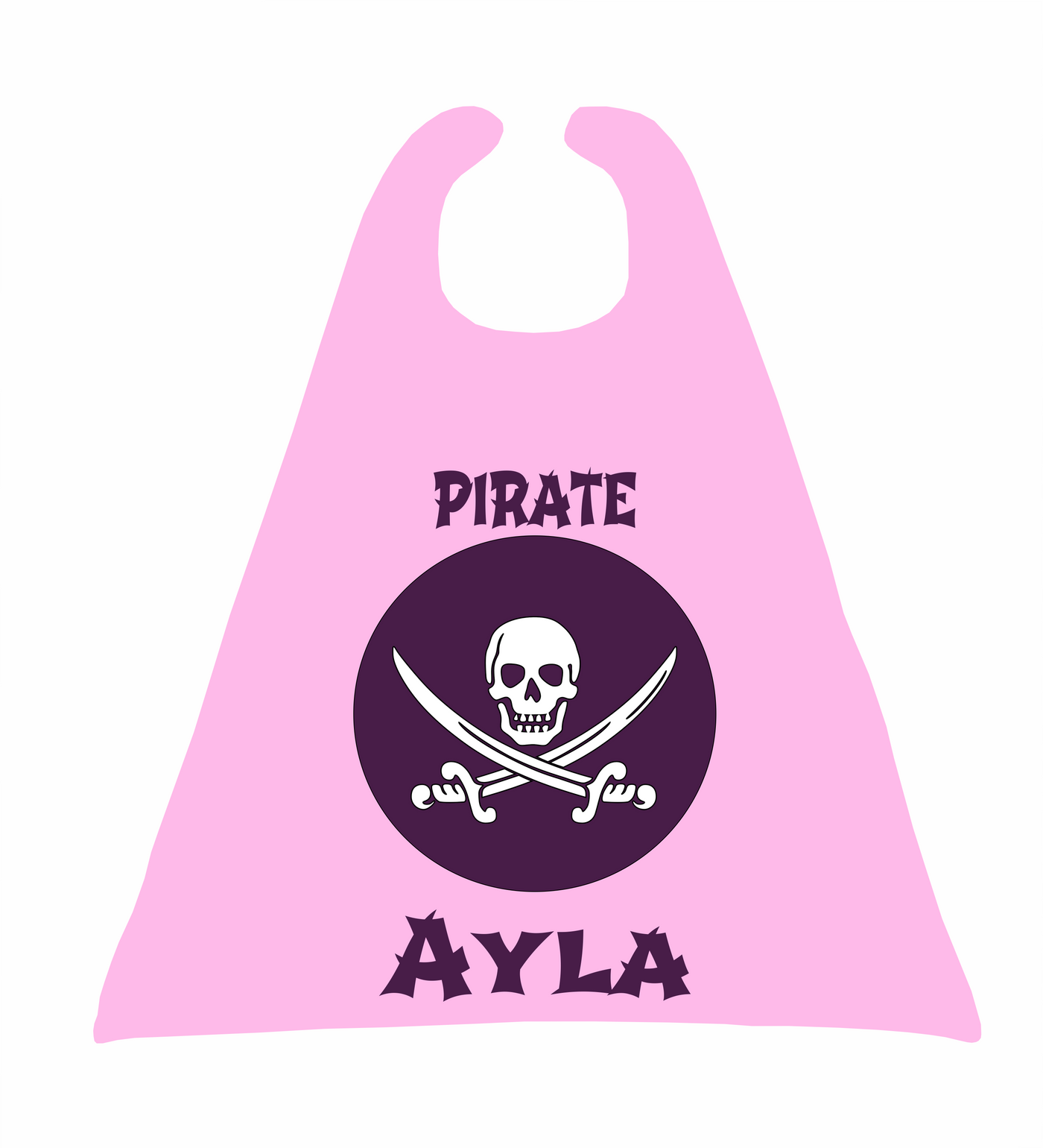 Reversible Pirate  Skull - Pink