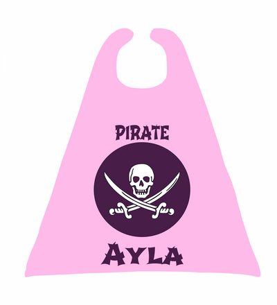 Reversible Pirate  Skull - Pink