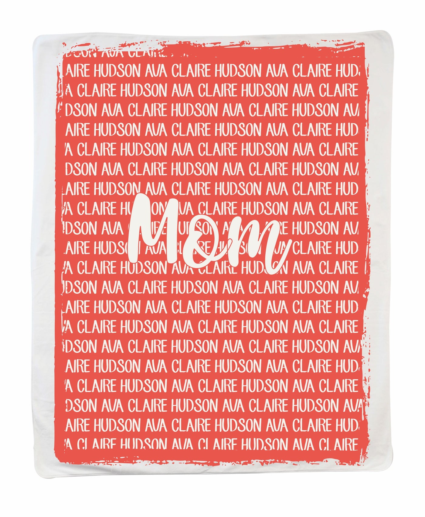Poppy Red "Mom" Large Blanket
