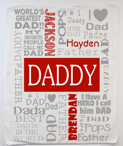 Style 2 Dad with Kids Names