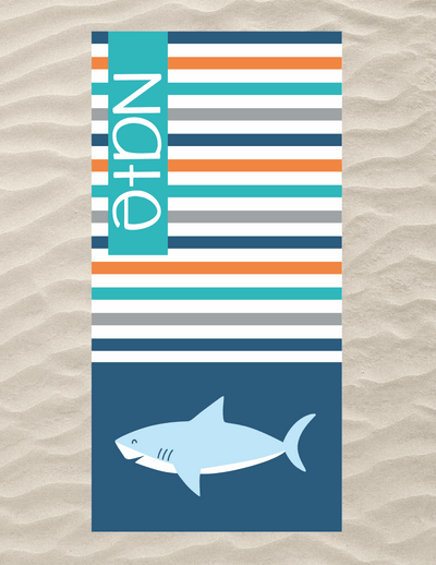 Shark Beach Towel - Multiple Styles!