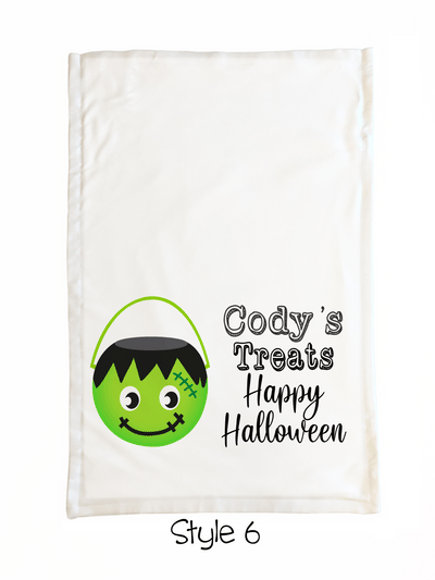 Halloween Trick or Treat Pillowcase Bags