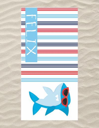 Shark Beach Towel - Multiple Styles!