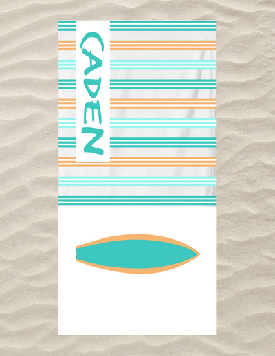 Surfboard Beach Towel Collection - Multiple Styles!